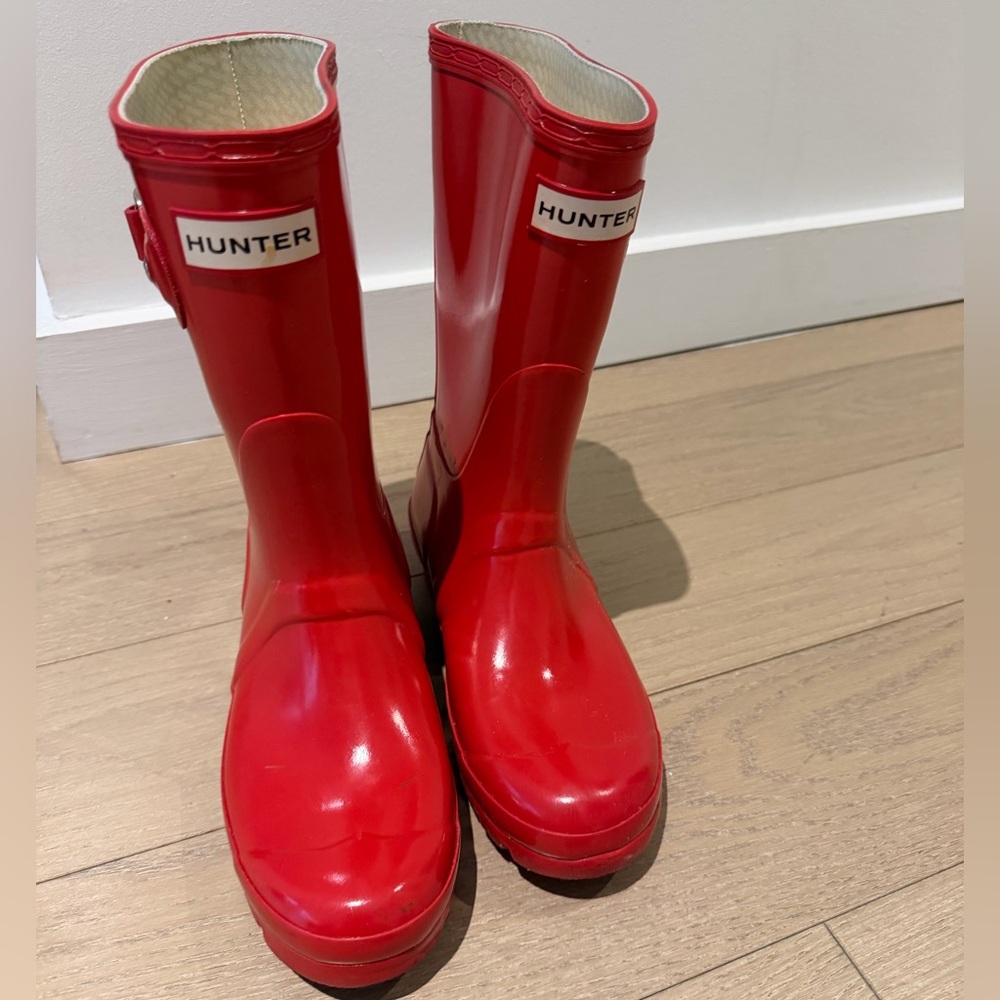 HUNTER ORIGINAL GLOSS SHORT WELLY